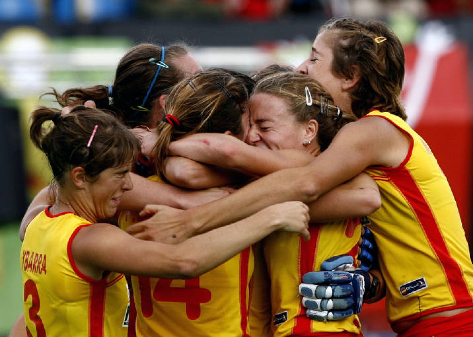 La selección española, a la espera de la decisión del Tribunal de Arbitraje Deportivo.
