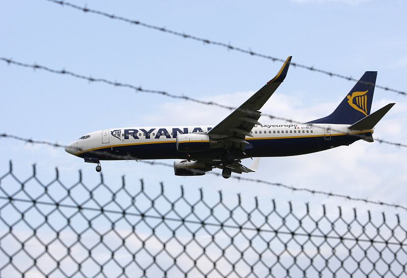 Un avión de Ryanair