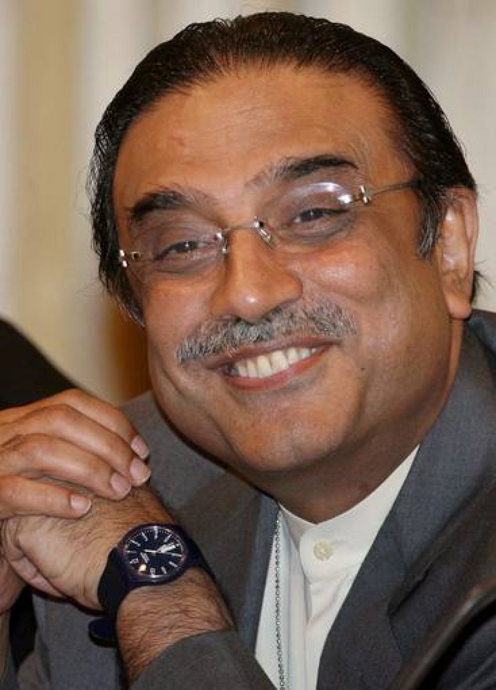 Perfil de Asif Ali Zardari, candidato a la presidencia de Pakistán ...