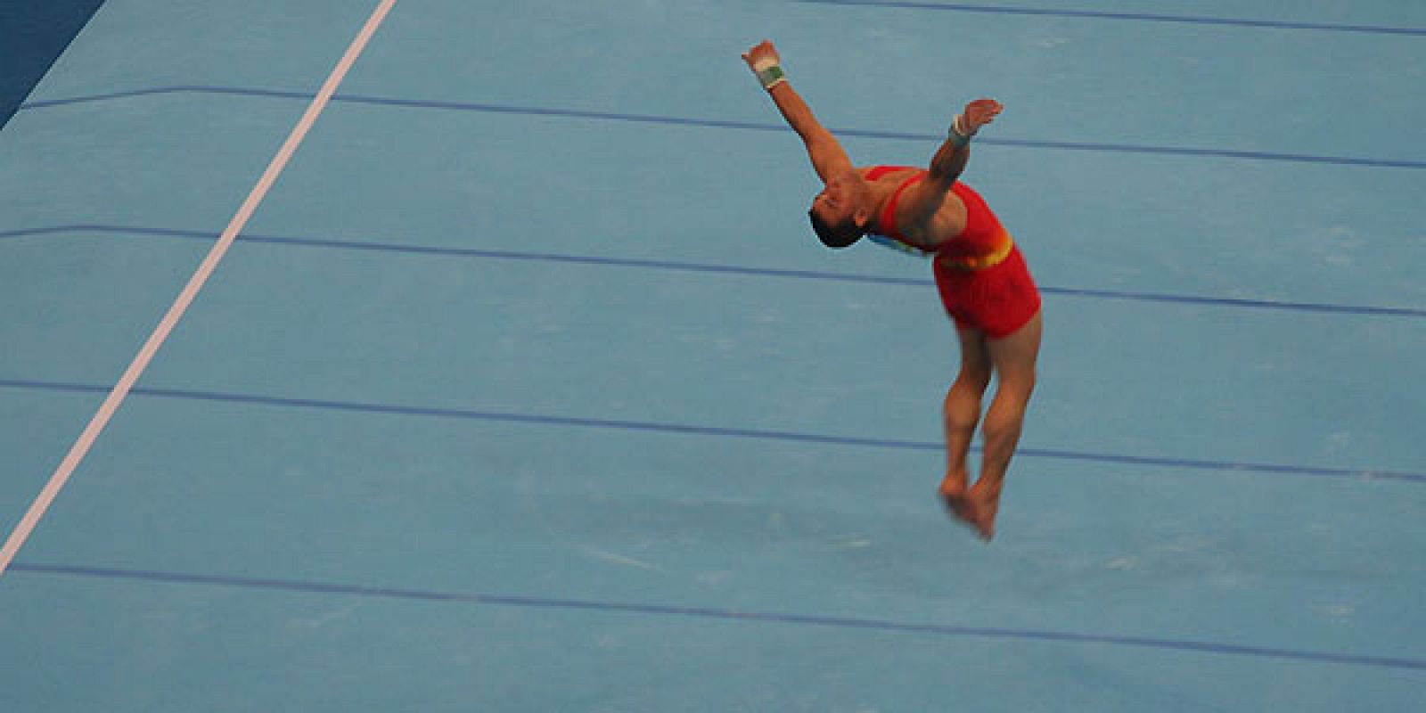 Gervasio Deferr, en pleno vuelo