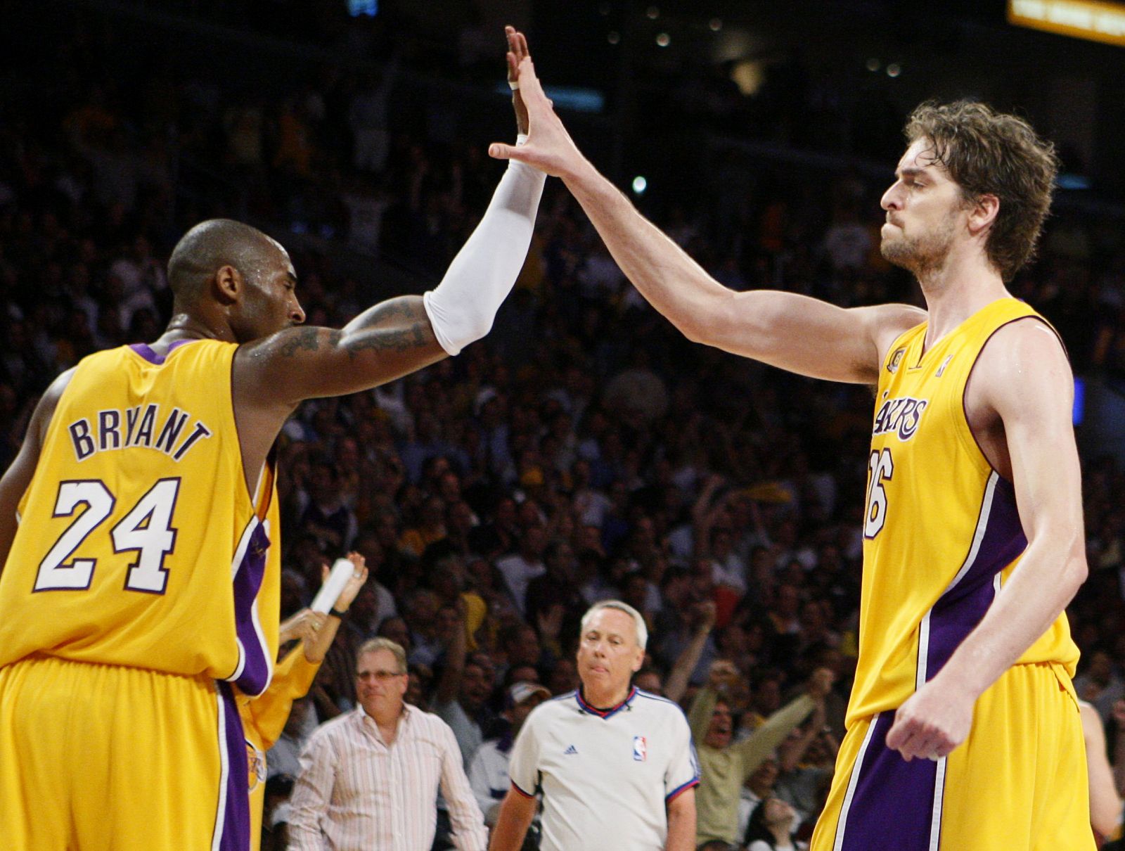 Kobe Bryant y Pau Gasol volverán a buscar la final que les permita conseguir el anillo NBA