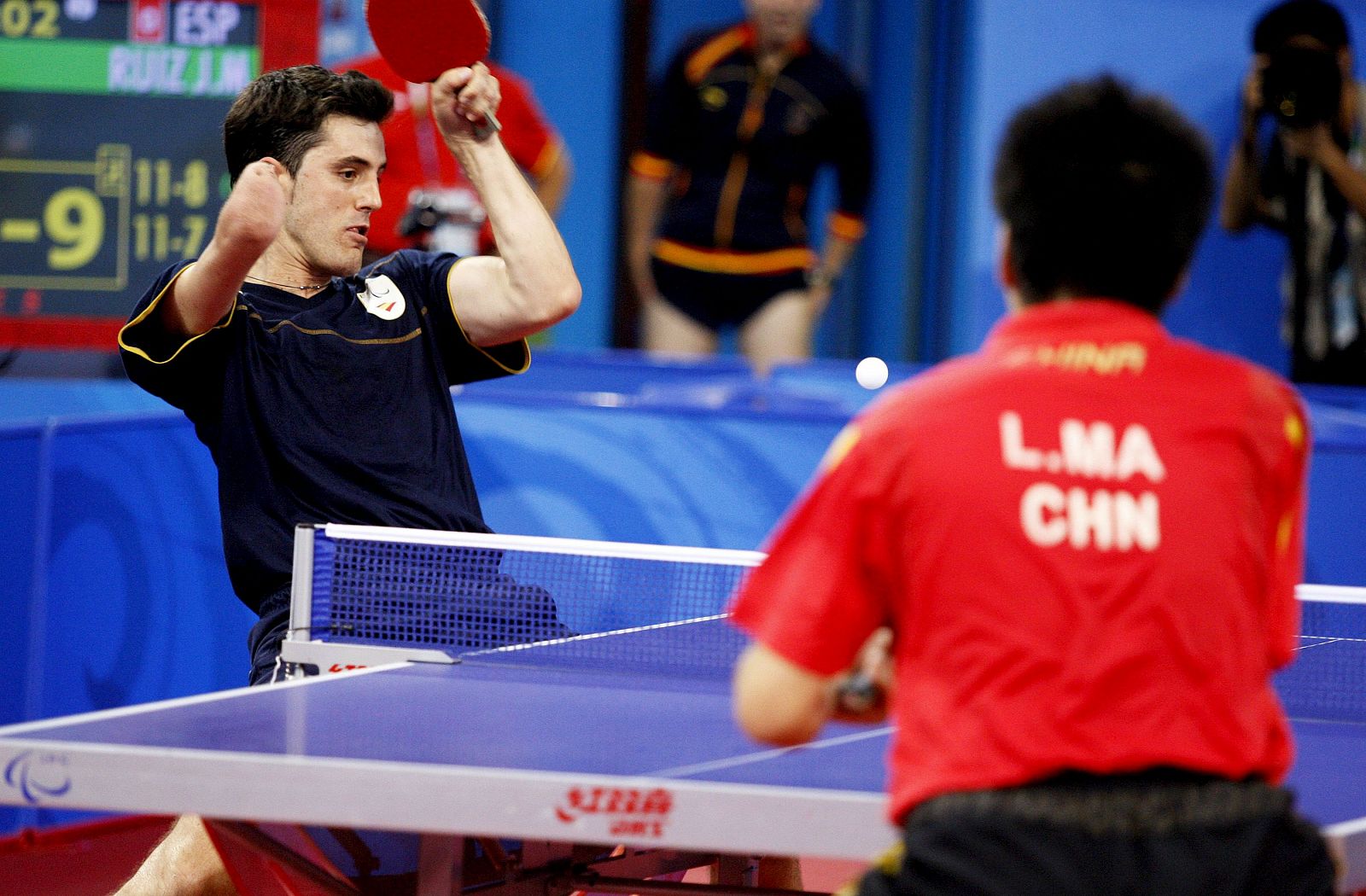 La pareja española formada por Ruíz y Cardona ha perdido la final ante China 3-0.