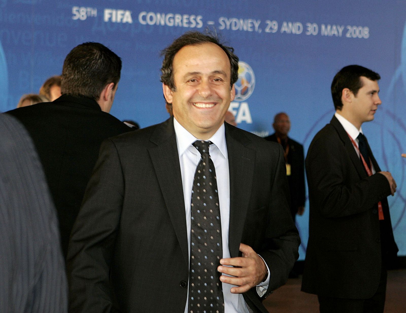 El presidente de la UEFA, Michel Platini.