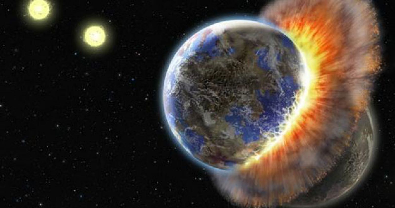 Colisión de planetas