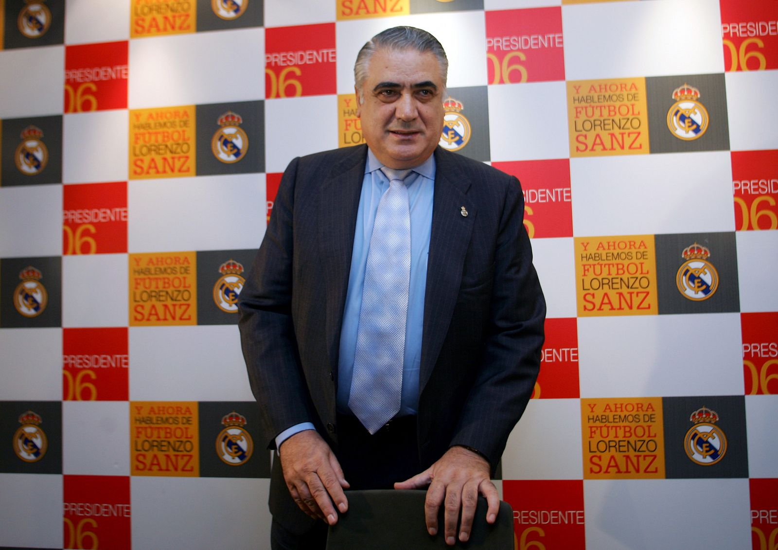 Lorenzo Sanz , ex presidente del Real Madrid.