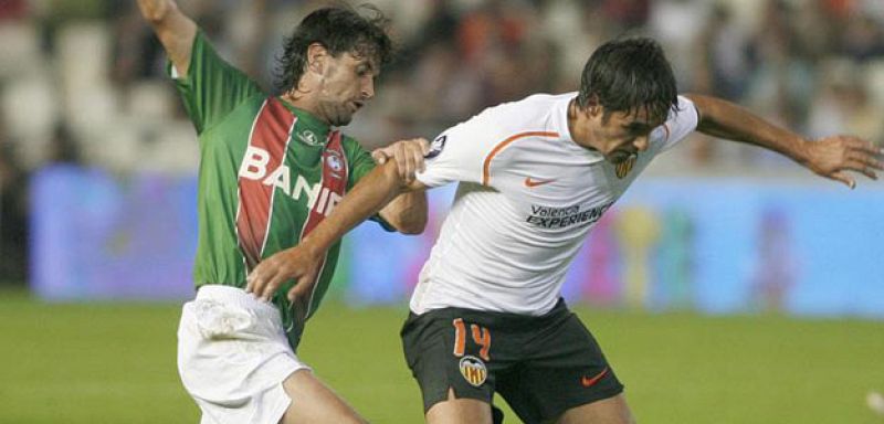 El Valencia pasó más apuros de los previstos ante el Marítimo.