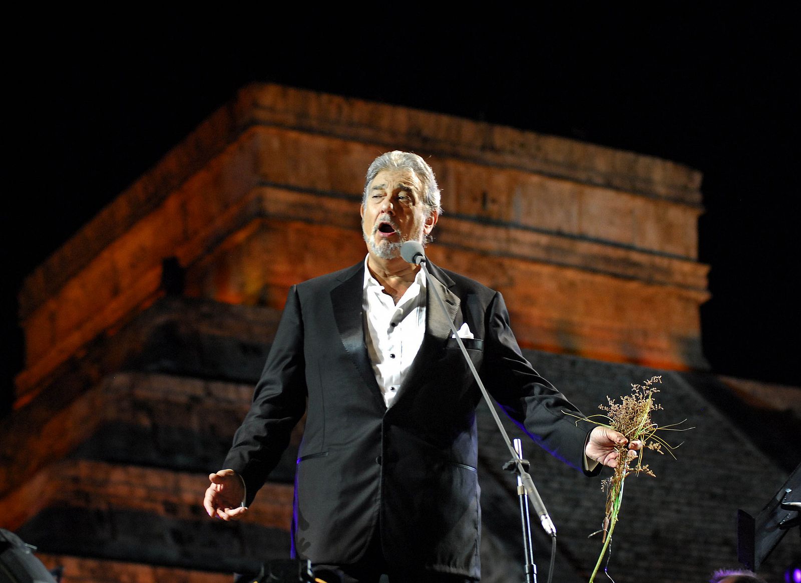 Concierto de Plácido Domingo en Chichén Itzá