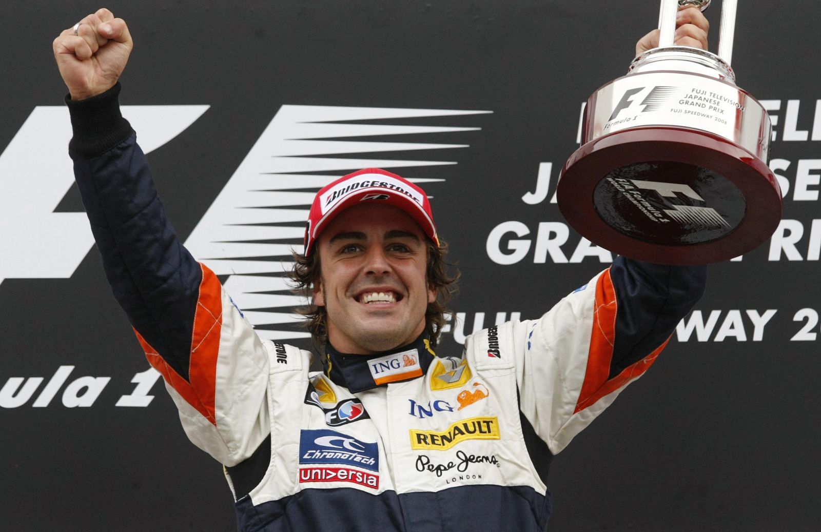 Fernando Alonso gana el Gran Premio de Japón de Fórmula 1