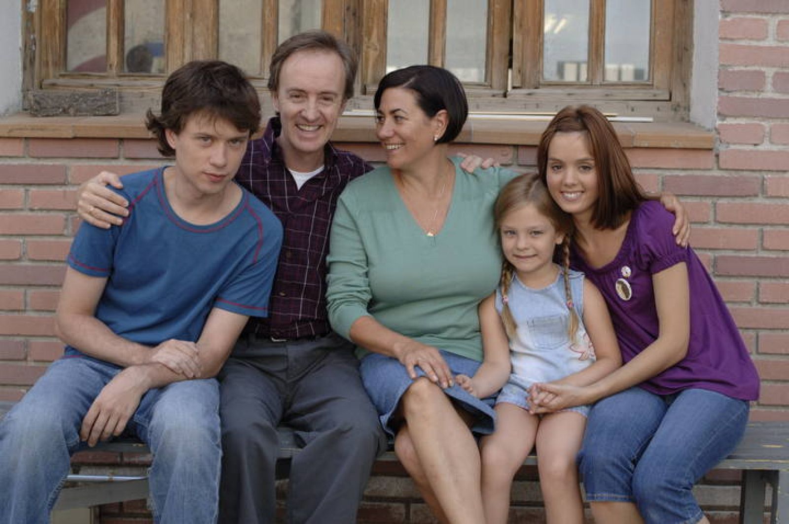 La familia Marcos de la serie "Desaparecida"