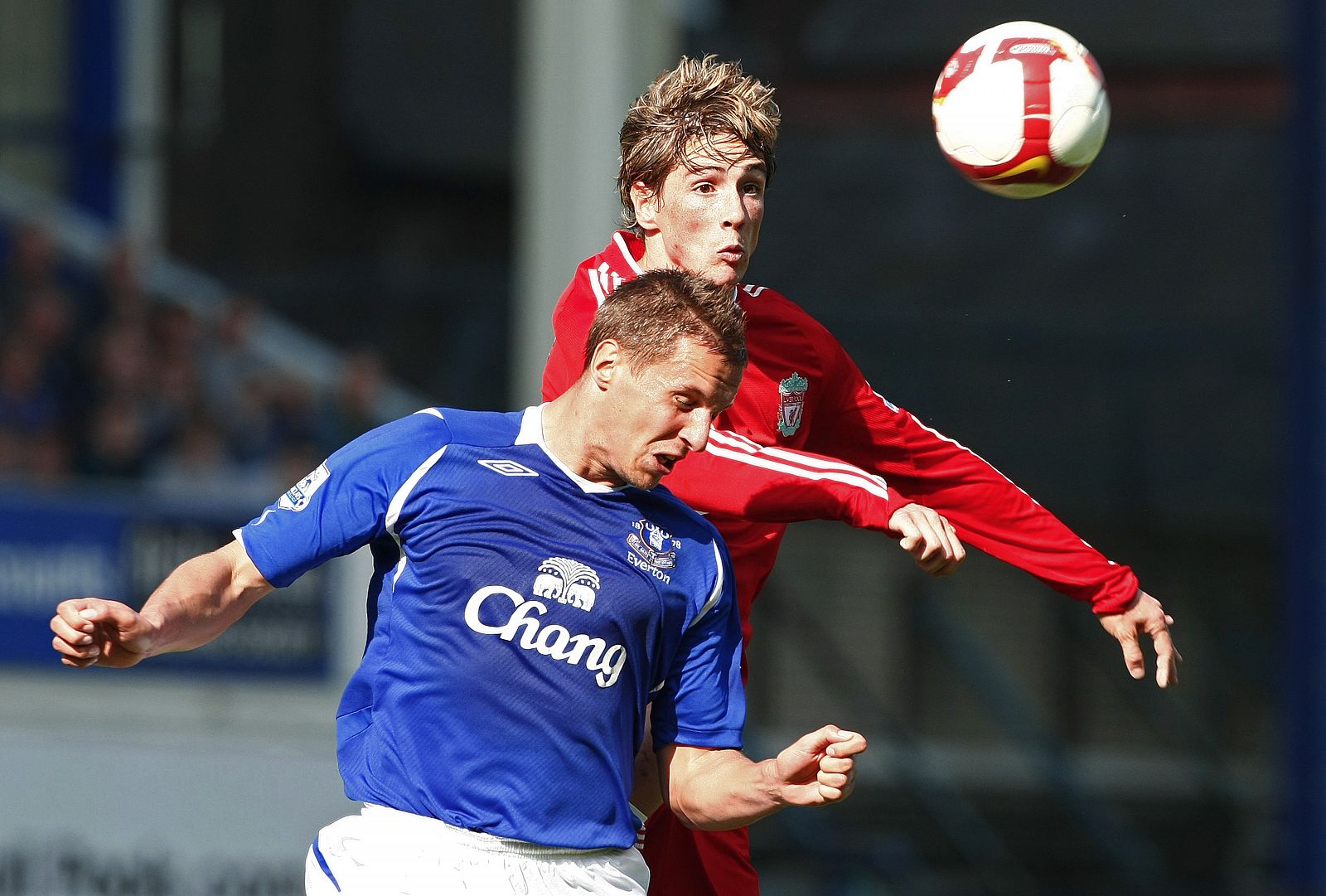 El jugador del Liverpool, Fernando Torres, se perderá los próximos cuatro partidos de su equipo.