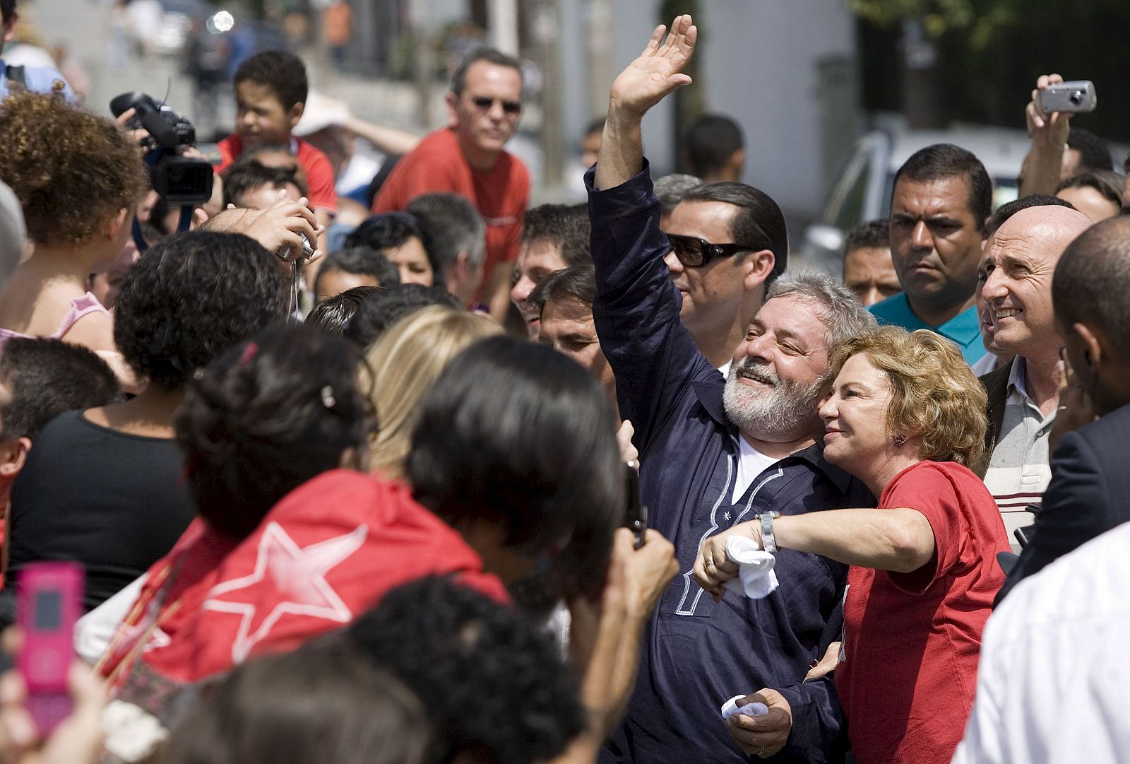 EL PRESIDENTE BRASILEÑO LULA VOTA EN LAS ELECCIONES MUNICIPALES