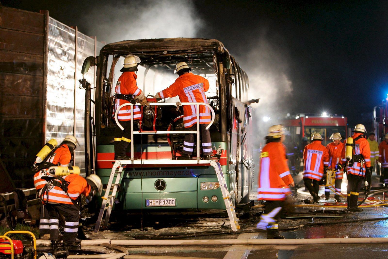 Accidente de autobús en Alemania