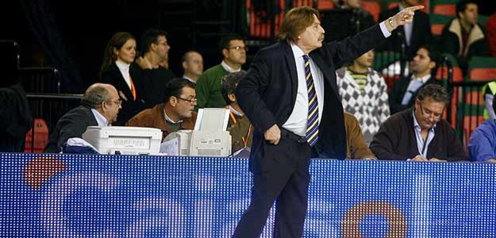 Manel Comas, en su etapa de técnico del Cajasol