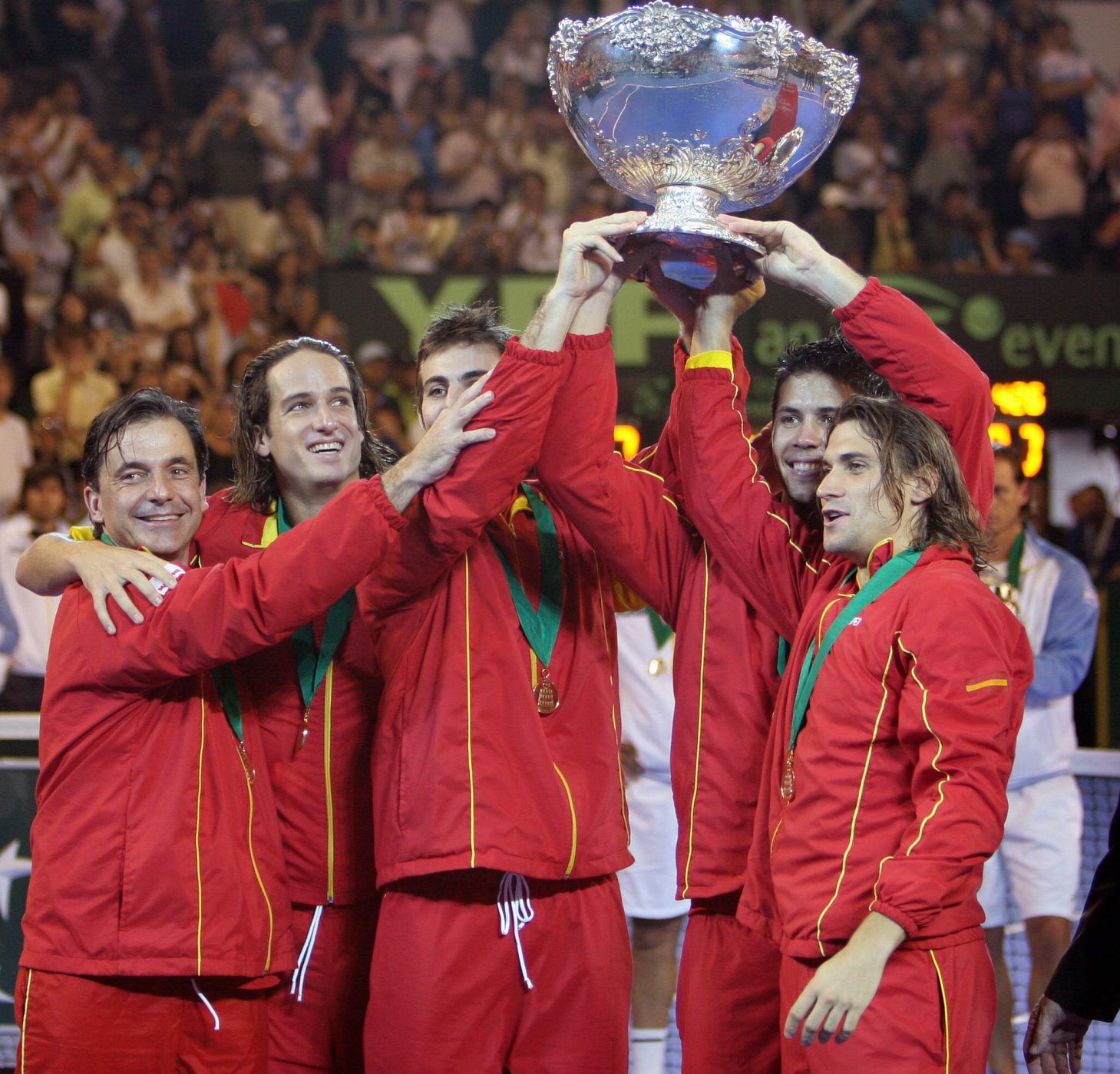 Envía tus felicitaciones al equipo español de Davis
