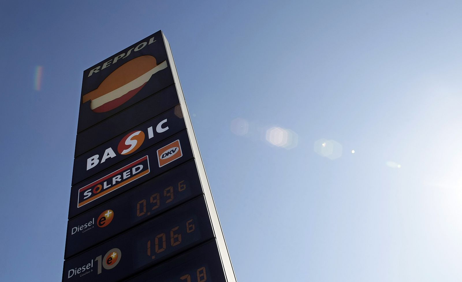 Una estación de servicio de Repsol en Madrid