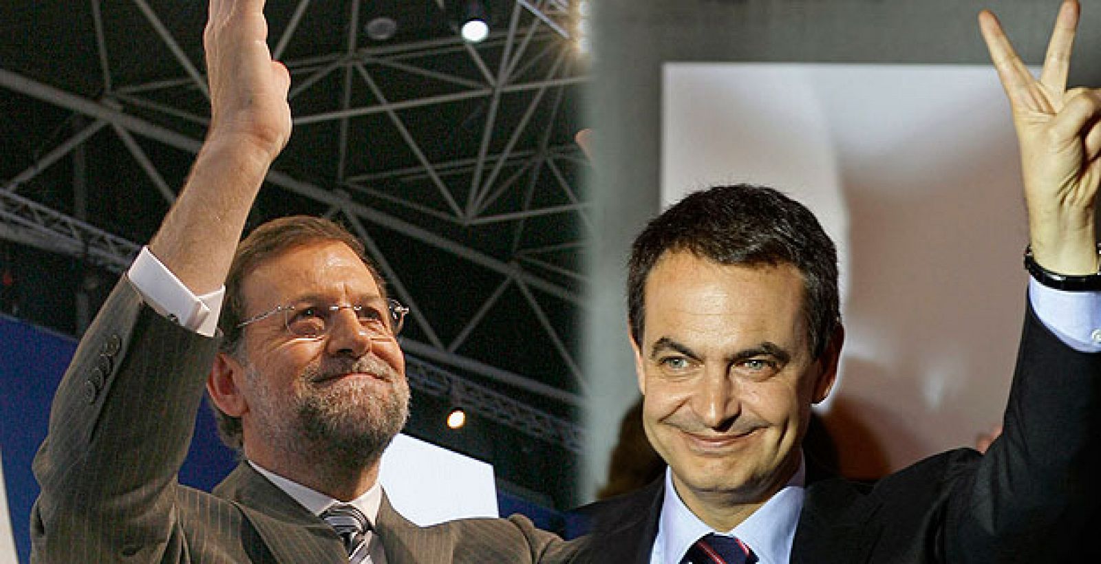 2008: Zapatero y Rajoy