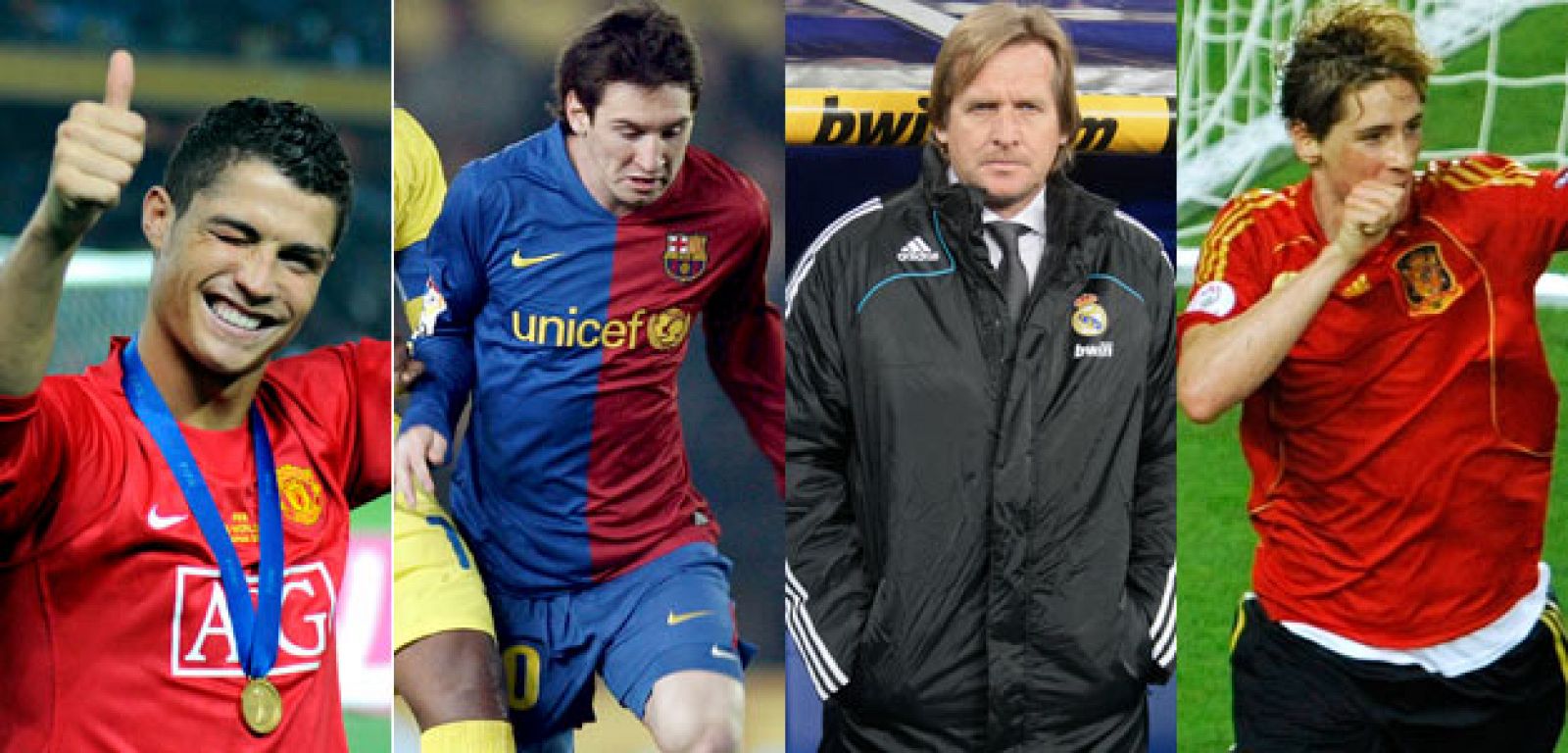 Ronaldo, Messi, Schuster o Torres son algunas de las caras de este año.
