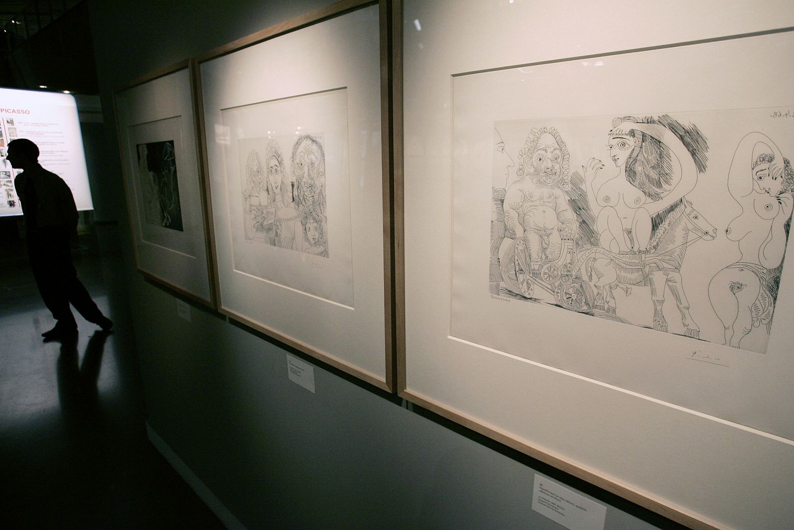 El Museo Picasso de BArcelona expone grabados eróticos del pintor malagueño.