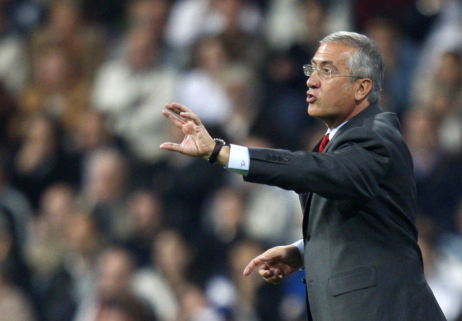 El entrenador del Real Mallorca, Gregorio Manzano.