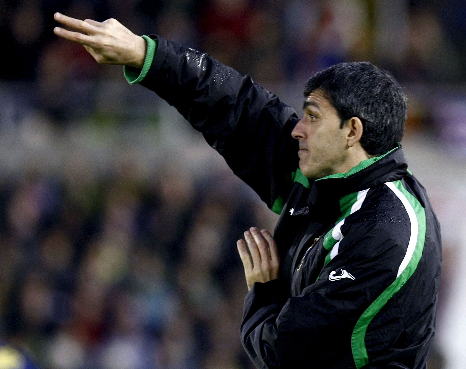 El entrenador del Racing, Juan Ramón López Muñiz, quiere dar la campanada en el Bernabéu.