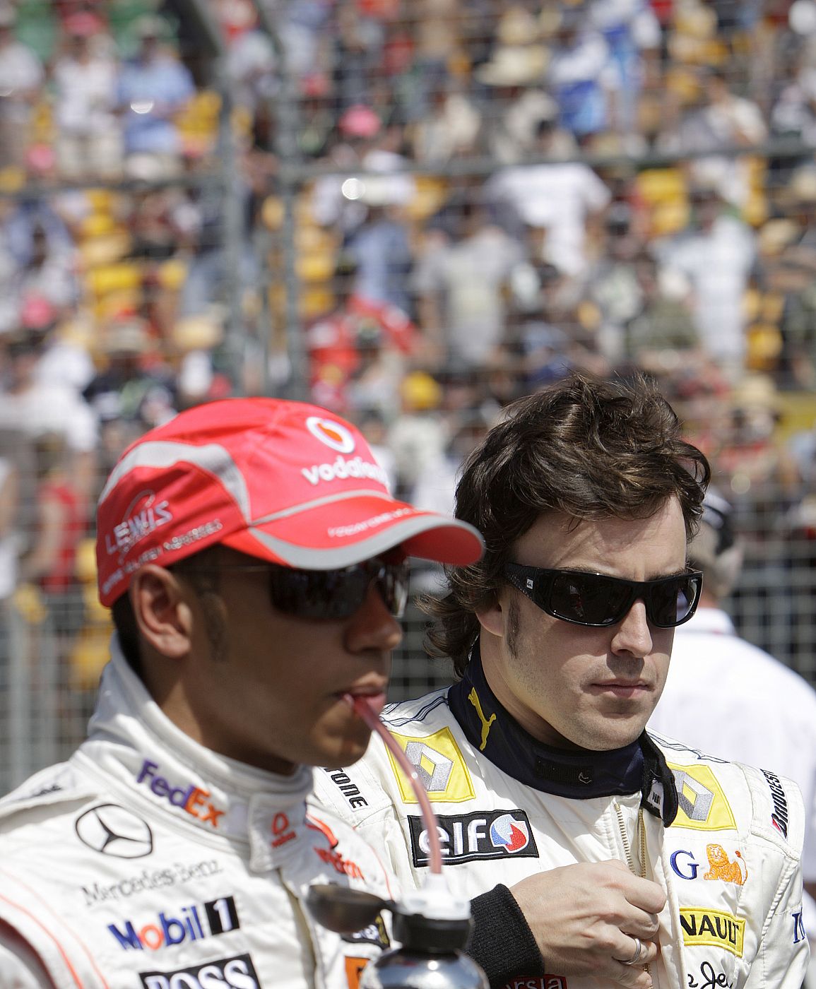 Alonso y Hamilton