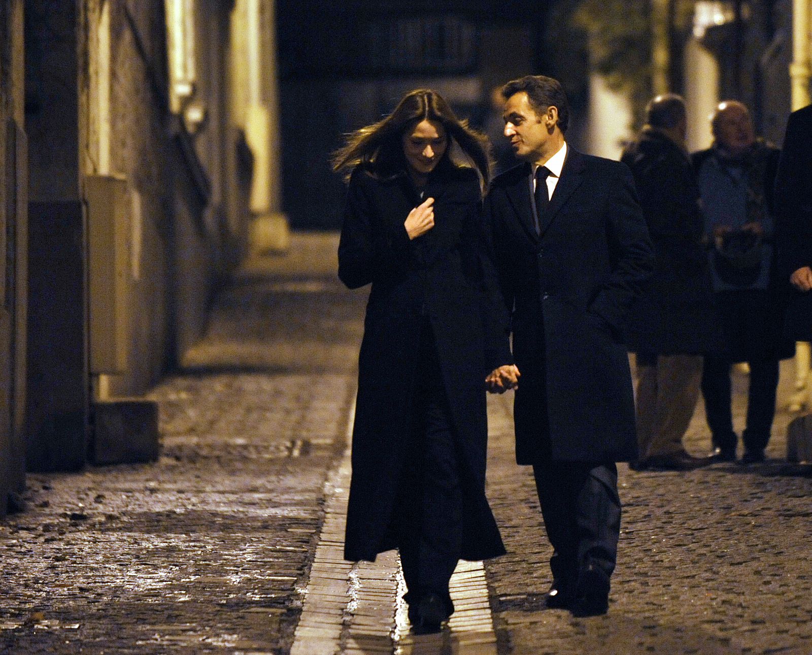 Sarkozy y Bruni, el pasado mes de enero.