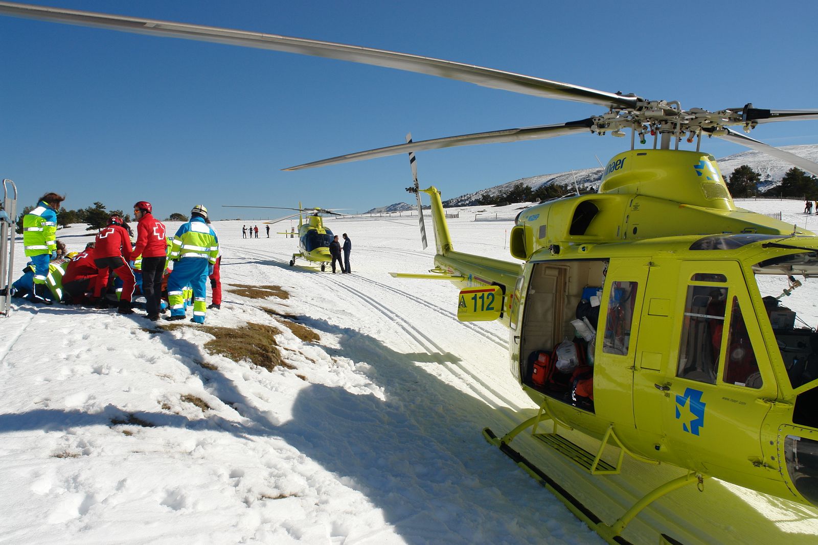 Una muerta y dos heridos en la Sierra de Guadarrama