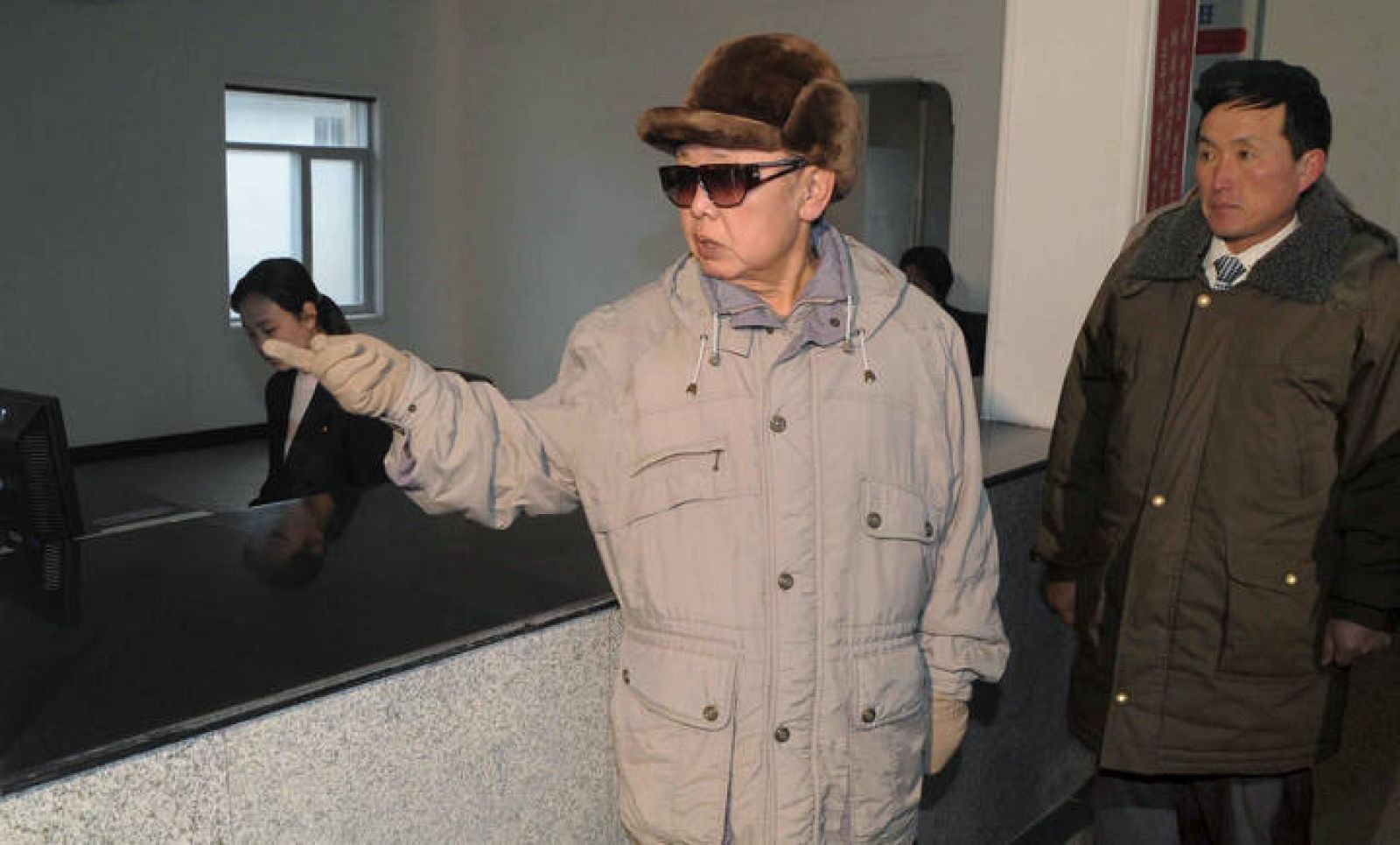 El líder de Corea del Norte, Kim Jong- Il