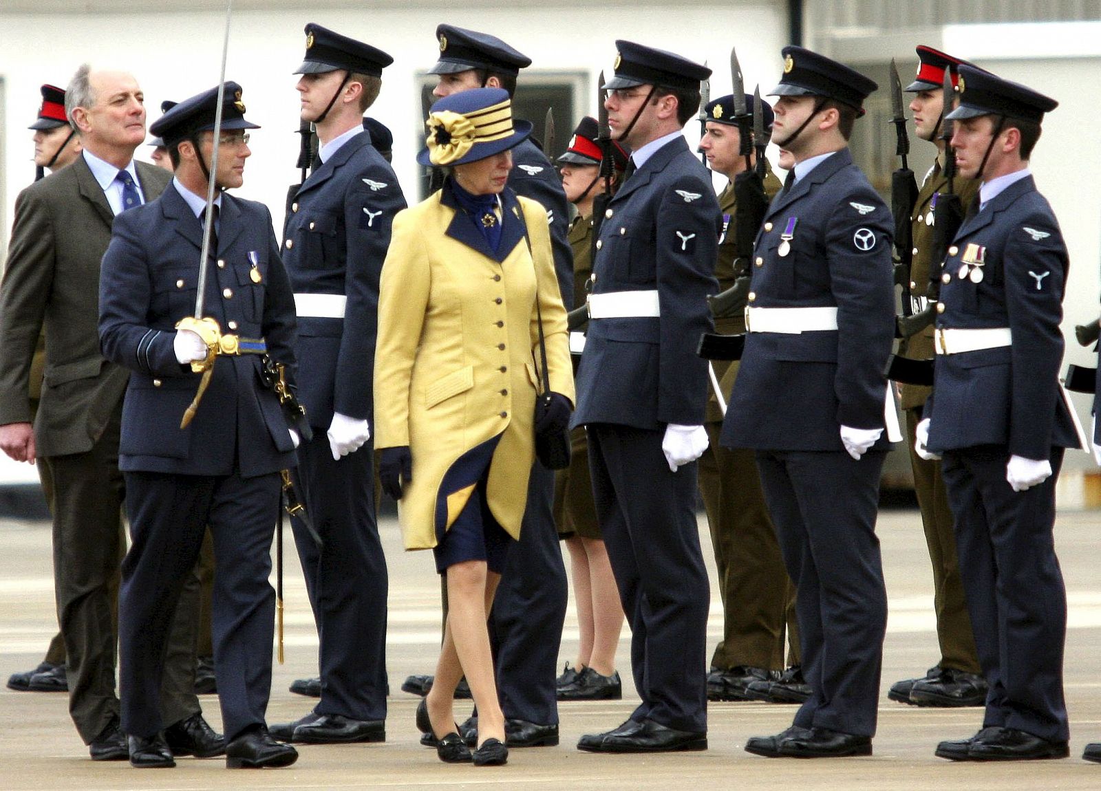 PRINCESA ANA DE INGLATERRA VISITA GIBRALTAR