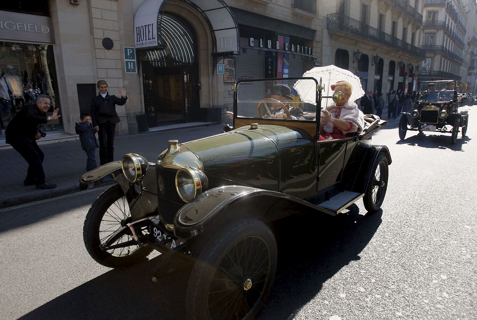 RALLY COCHES DE EPOCA BARCELONA-SITGES