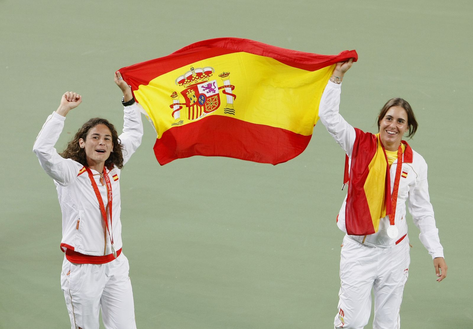 Vivi Ruano y Anabel Medina ganaron la medalla de plata en los Juegos de Pekín.