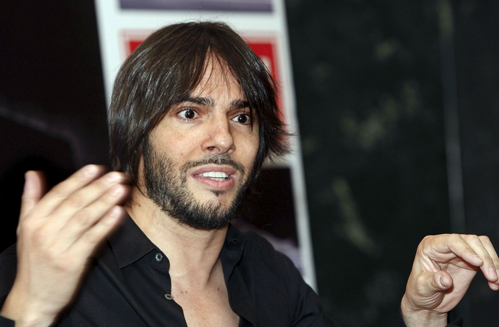 El bailarín Joaquín Cortés durante la presentación de su espectáculo 'Calé'