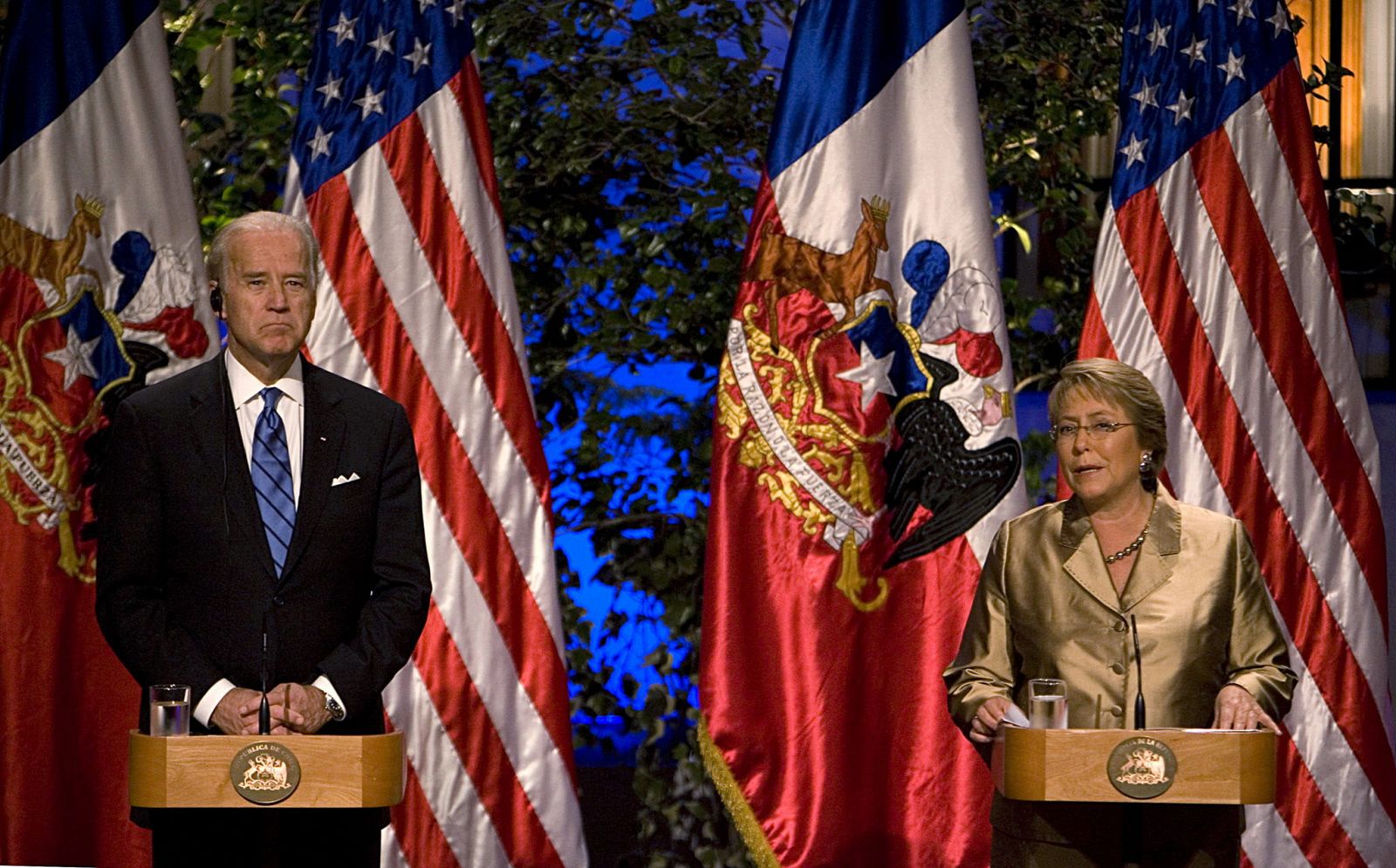 VISITA OFICIAL DEL VICEPRESIDENTE DE EE.UU. A CHILE