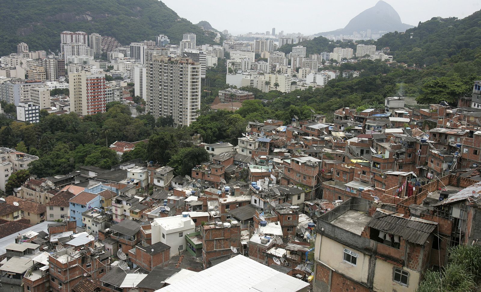 Favela brasileña