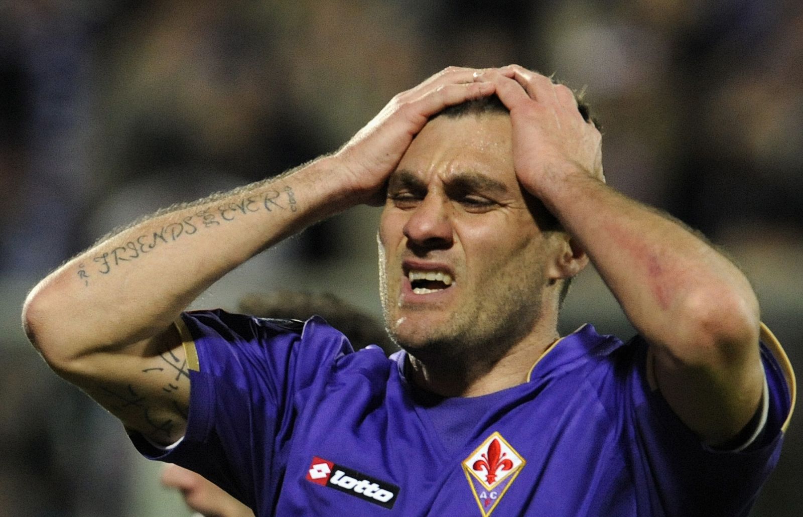 Imagen de archivo de Christian Vieri en su etapa en la Fiorentina.