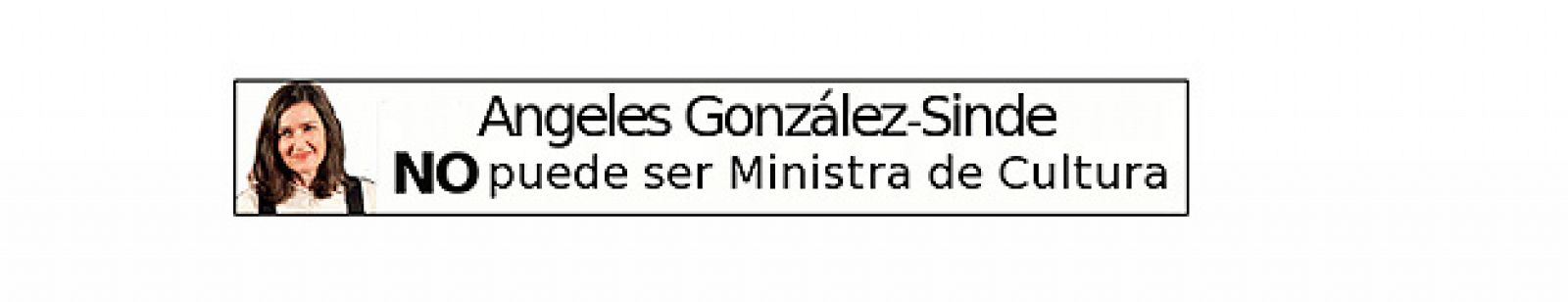 Imagen de un banner contra Sinde que aparece en la página web de la Asociación de Internautas (AI).