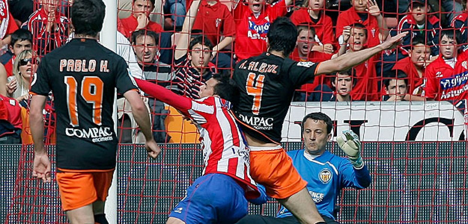 El Valencia sigue con su racha ascendente ante el Sporting.