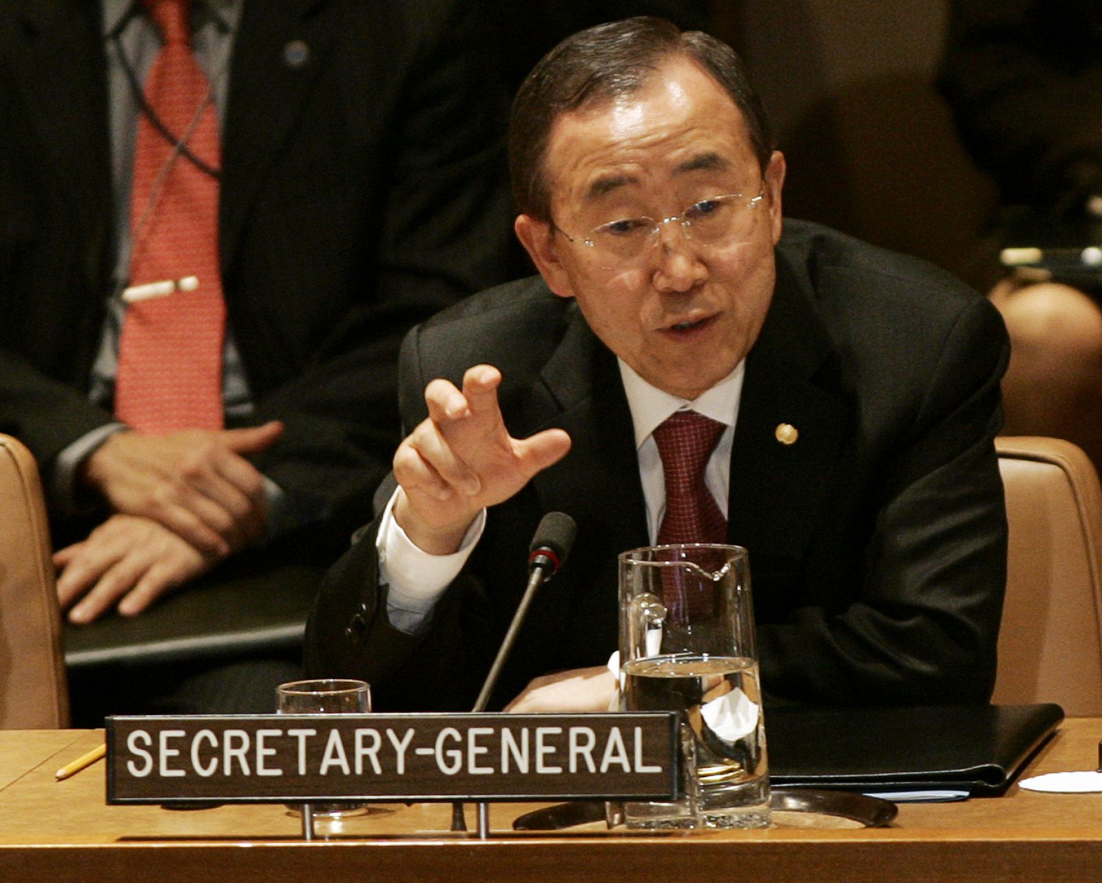 El secretario general de Naciones Unidas, Ban Ki-Moon