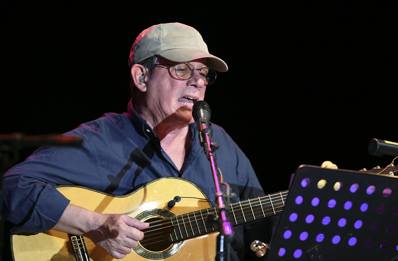 El cantautor cubano Silvio Rodríguez