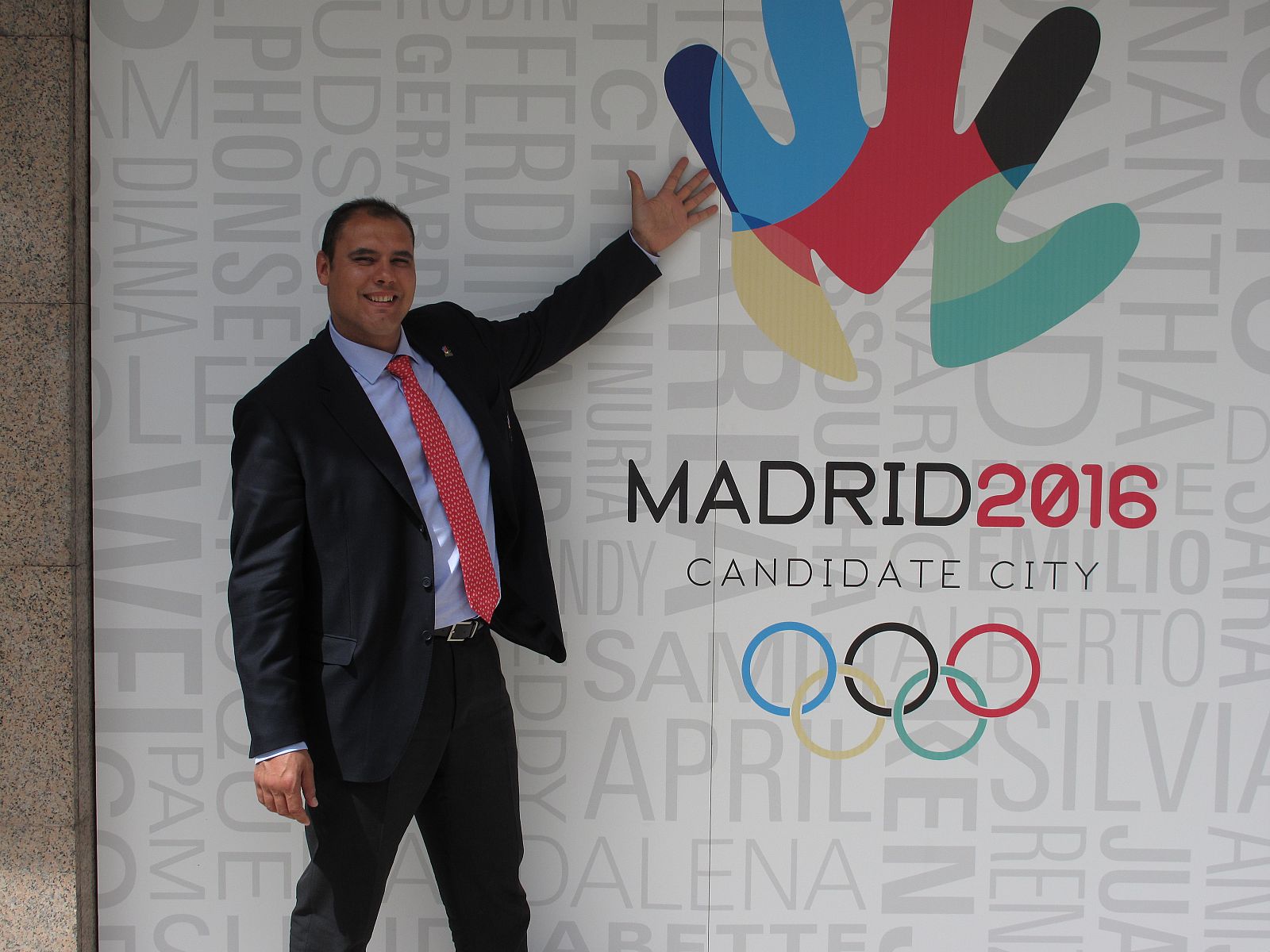 Ernesto Pérez Lobo, medallista olímpico y ahora coordinador de Deportes de Madrid 2016.