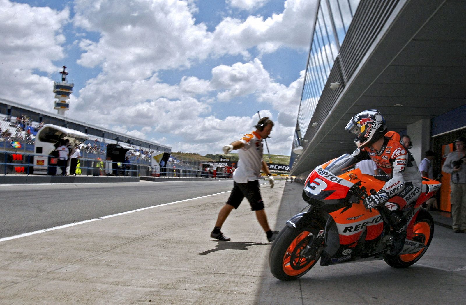 Dani Pedrosa está recuperando su tono carrera tras carrera.