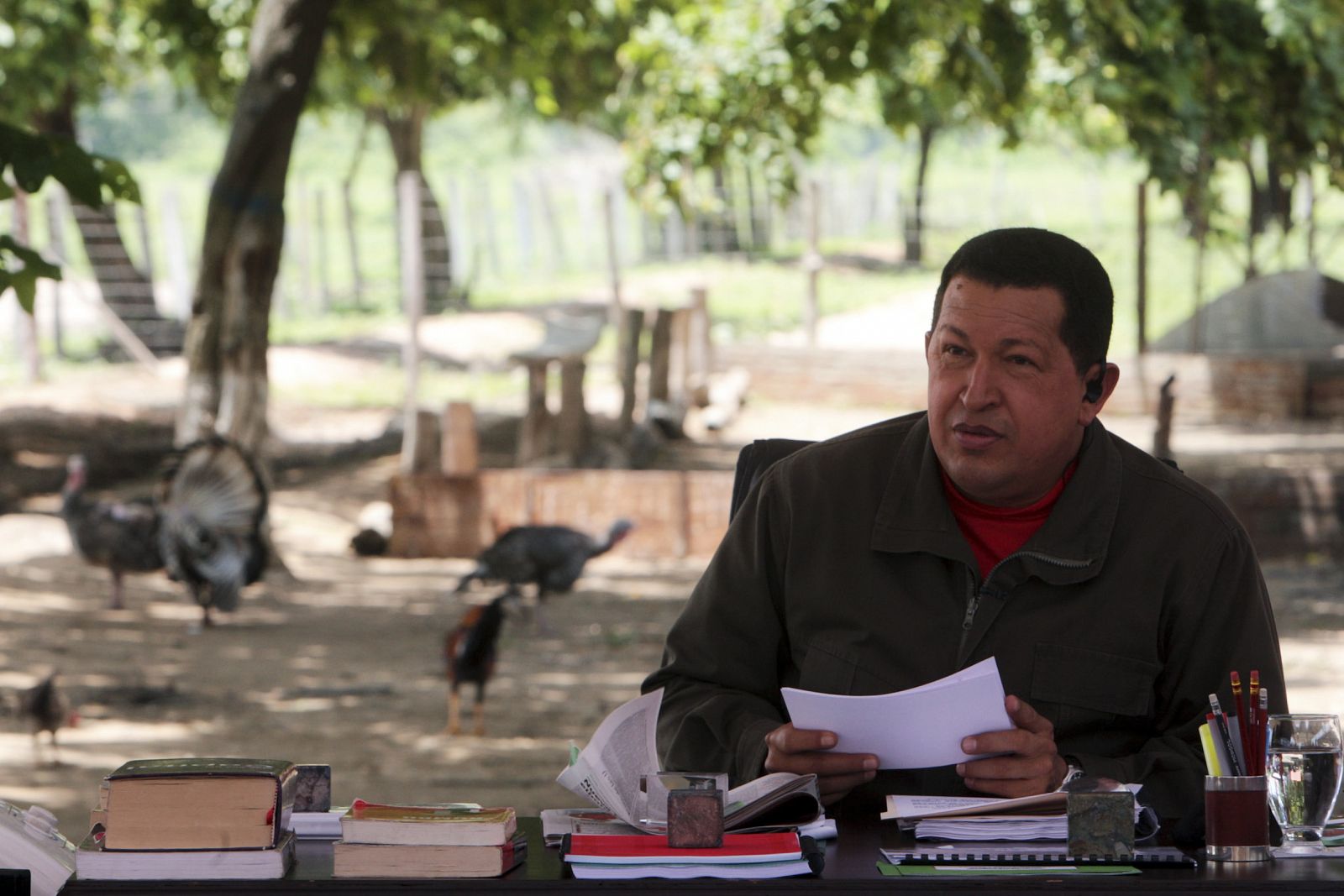 Hugo Chávez, durante su programa 'Aló presidente'.