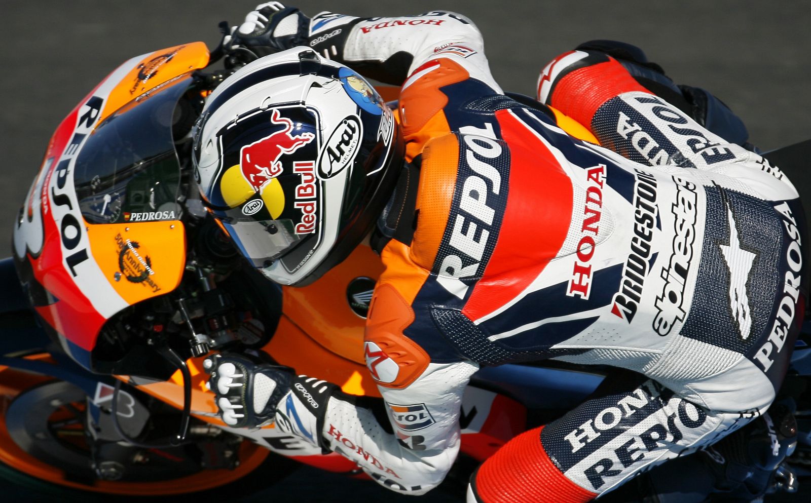 Dani Pedrosa quedó en segunda posición en Jerez.