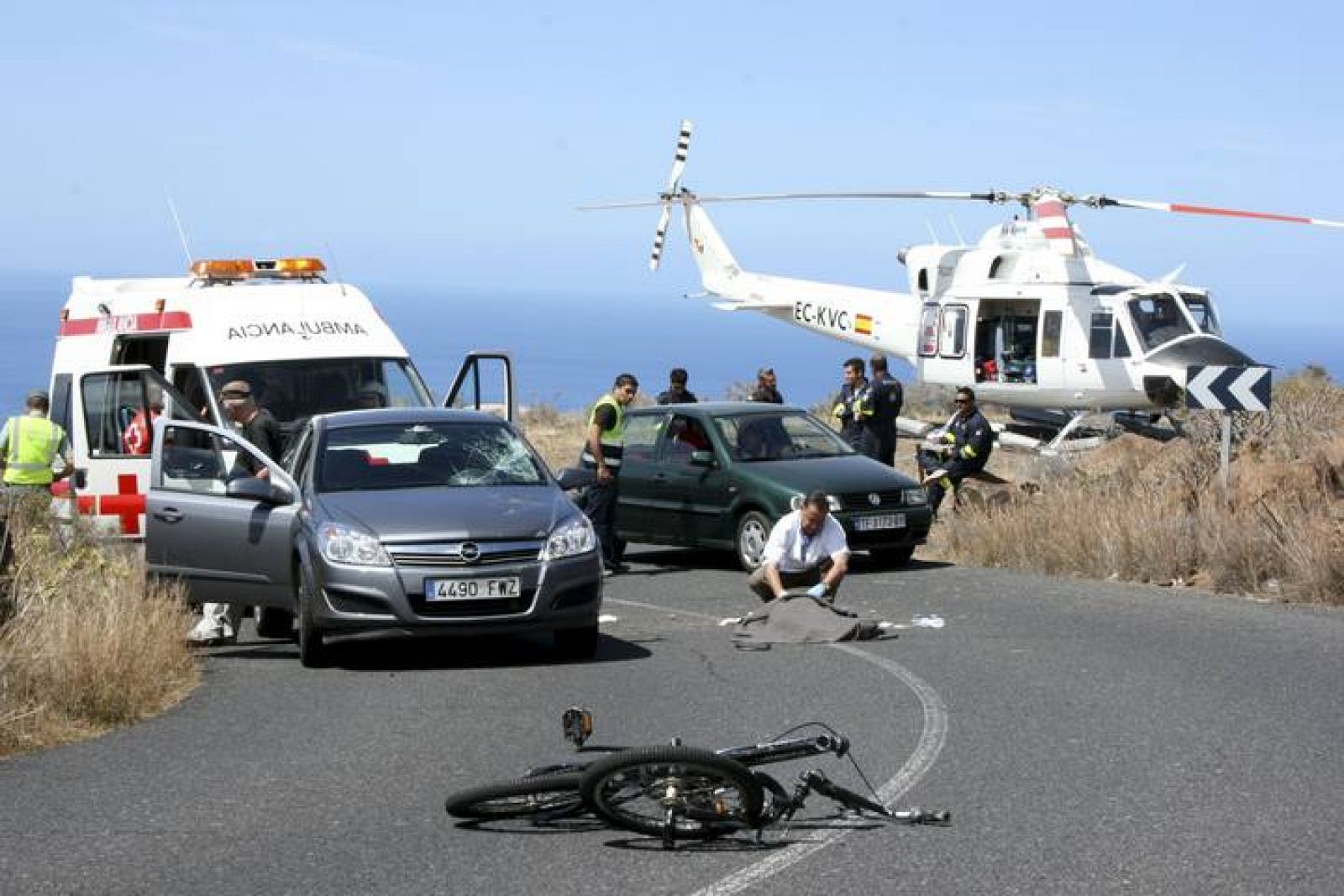 ACCIDENTE DE TRAFICO EN SANTA CRUZ DE TENERIFE