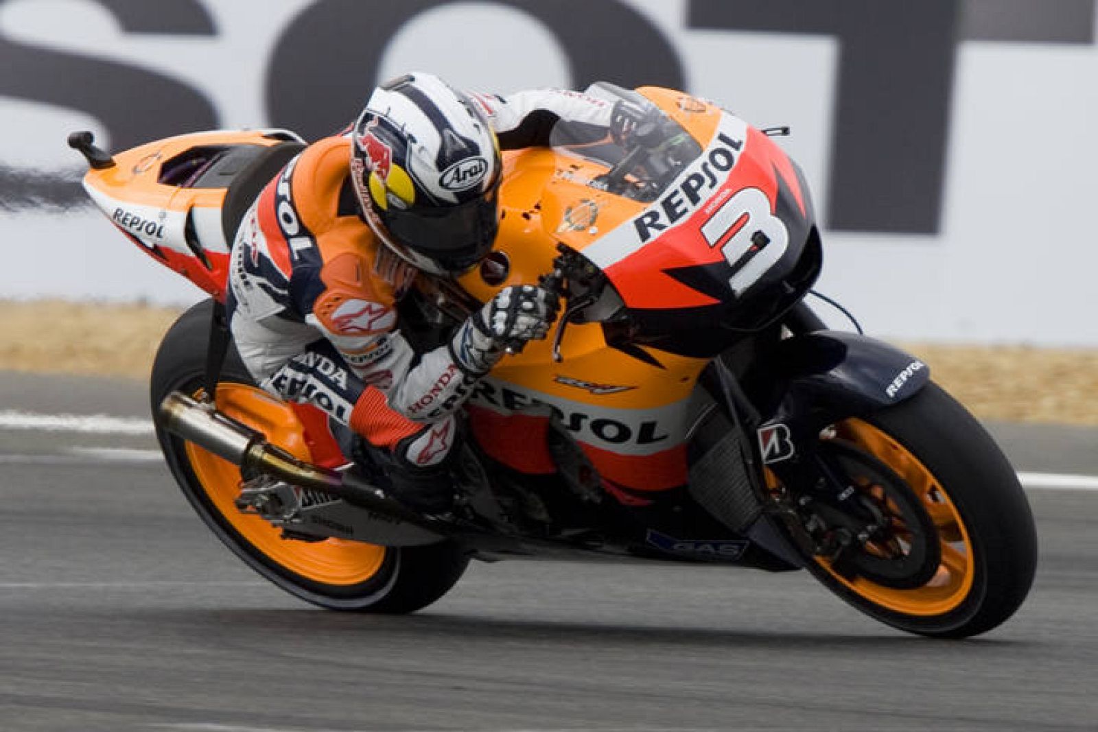 Dani Pedrosa llega a un circuito que califica de "complicado".