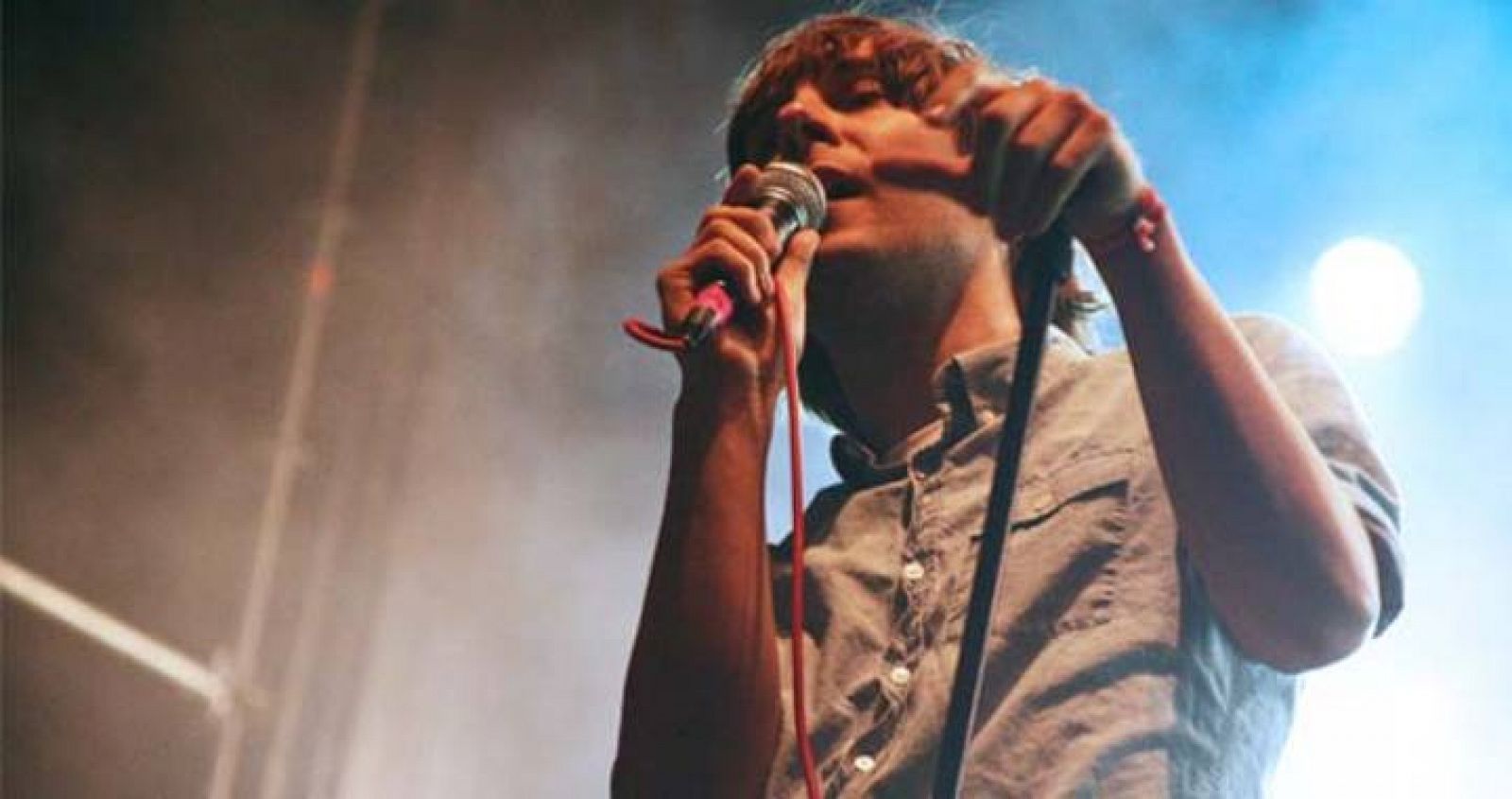 Phoenix, durante su actuación en el Primavera Sound