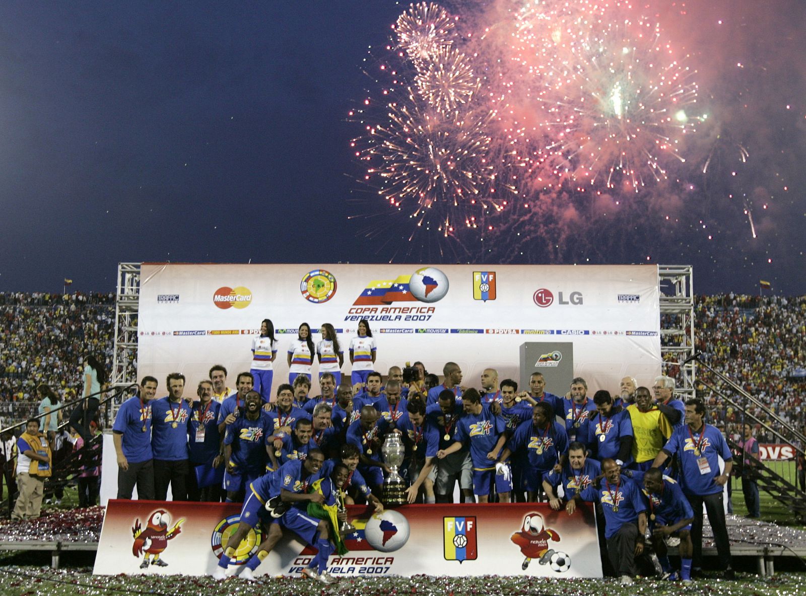 Brasil se alzó con la Copa América en Venezuela tras derrotar a Argentina.