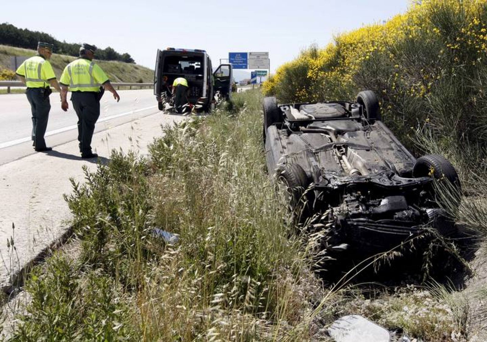 FALLECE UN HOMBRE EN UN ACCIDENTE DE TRÁFICO EN ZIZUR MENOR