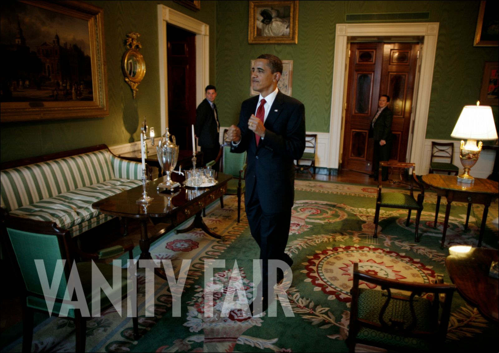 El presidente de EE.UU., Barack Obama, ha abierto durante dos semanas las puertas de la Casa Blanca a la edición española de la revista Vanity Fair.