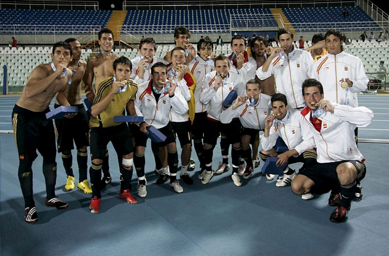 La selección española de fútbol revalidó en Pescara el oro obtenido hace cuatro años.